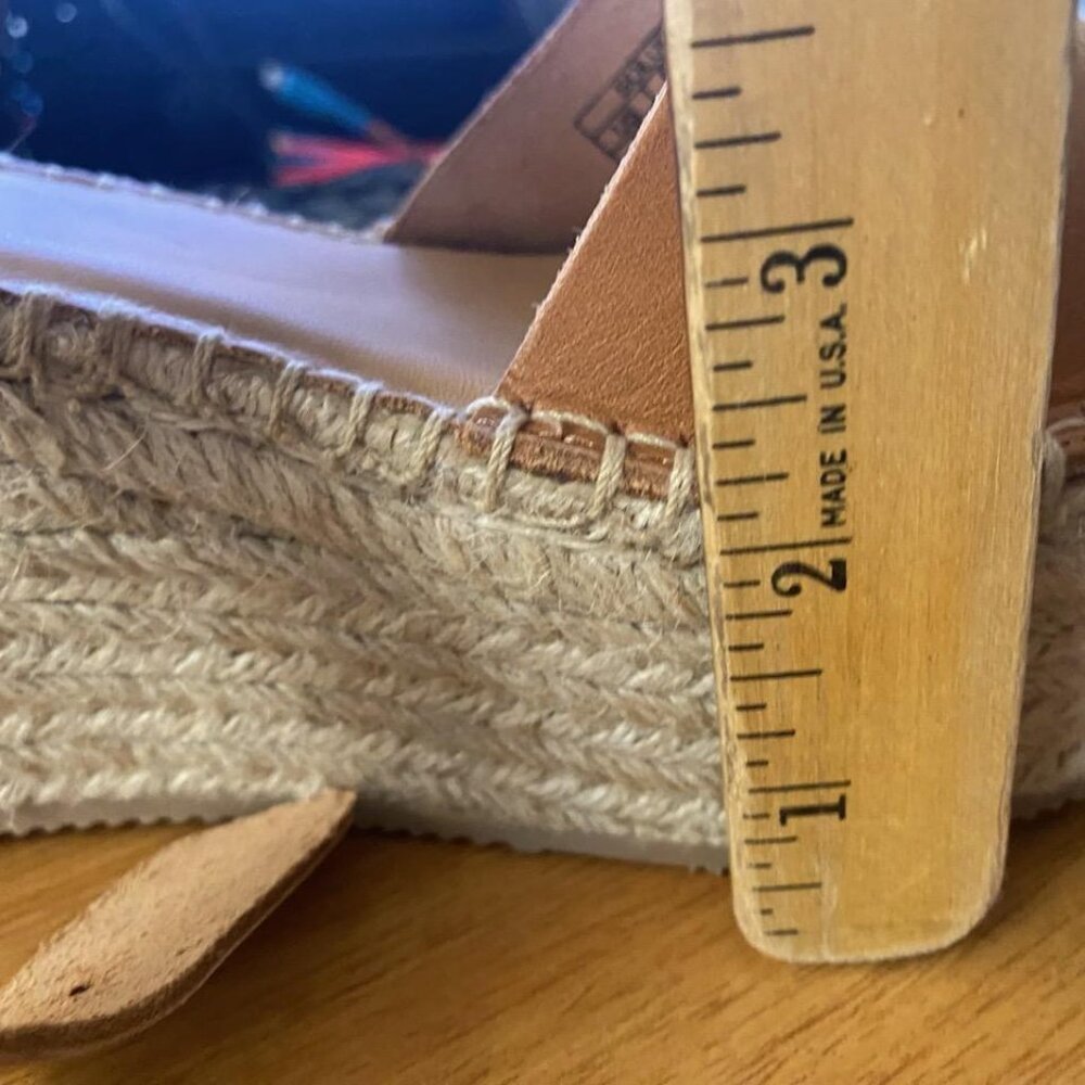 Camel Tan Leather Soludos Sandals - Picture 15 of 15